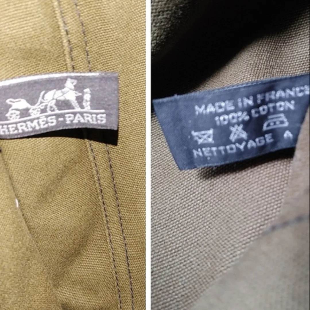 Hermes Canvas Tote Bag image indicator(5)