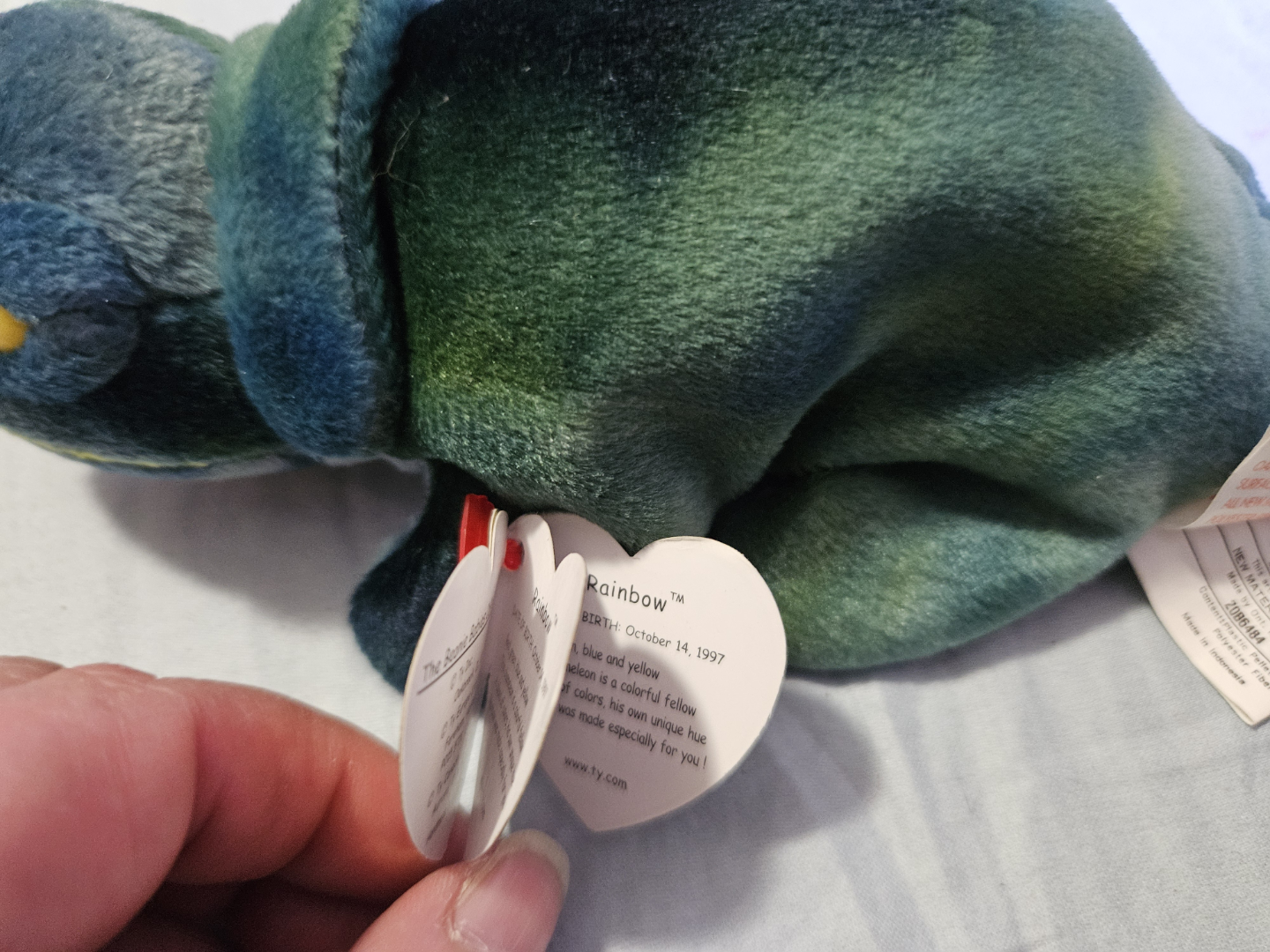 Ty Beanie Baby Rainbow - photo 5