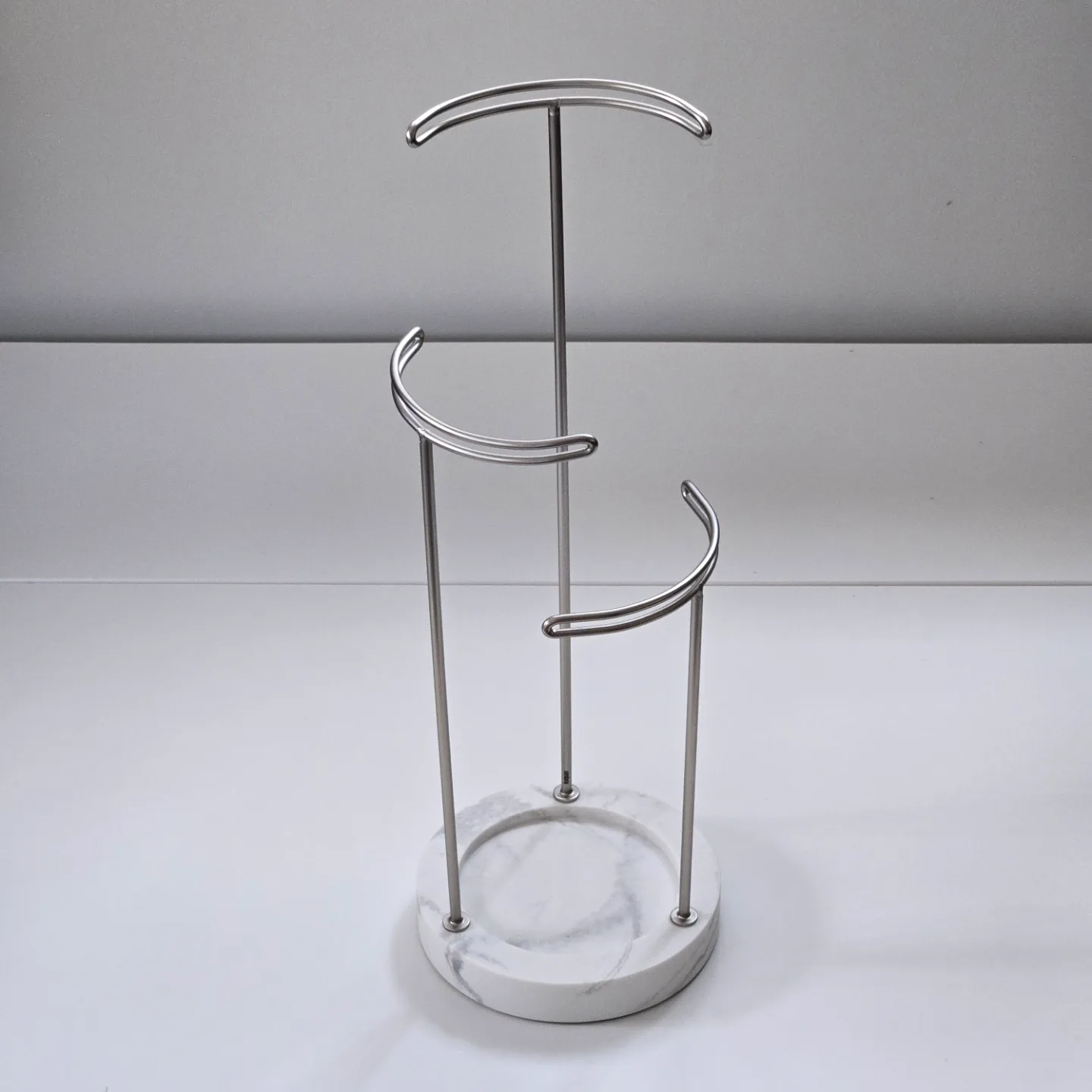 Jewelry stand with marble base (Umbra) thumbnail