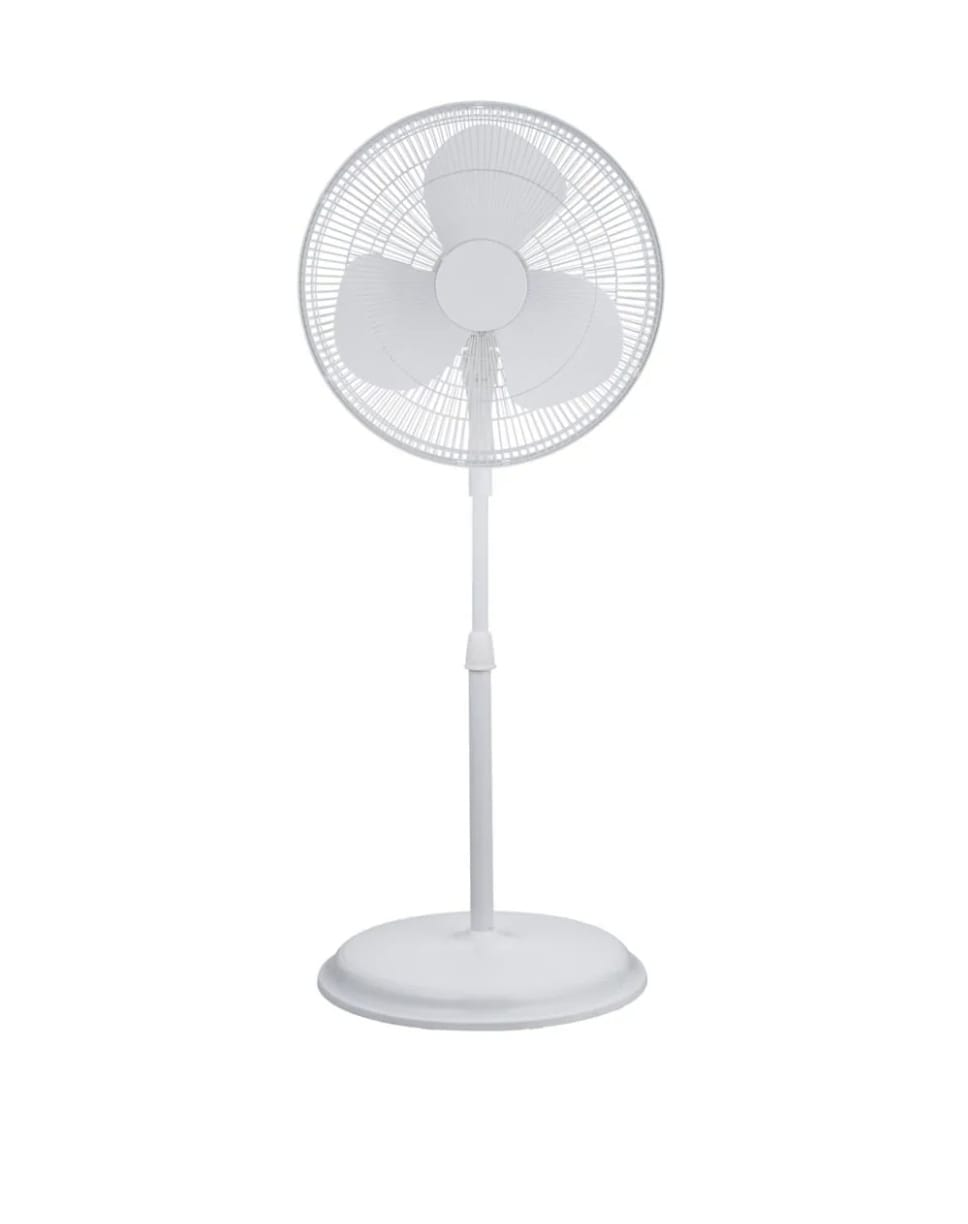 White Pedestal Fan