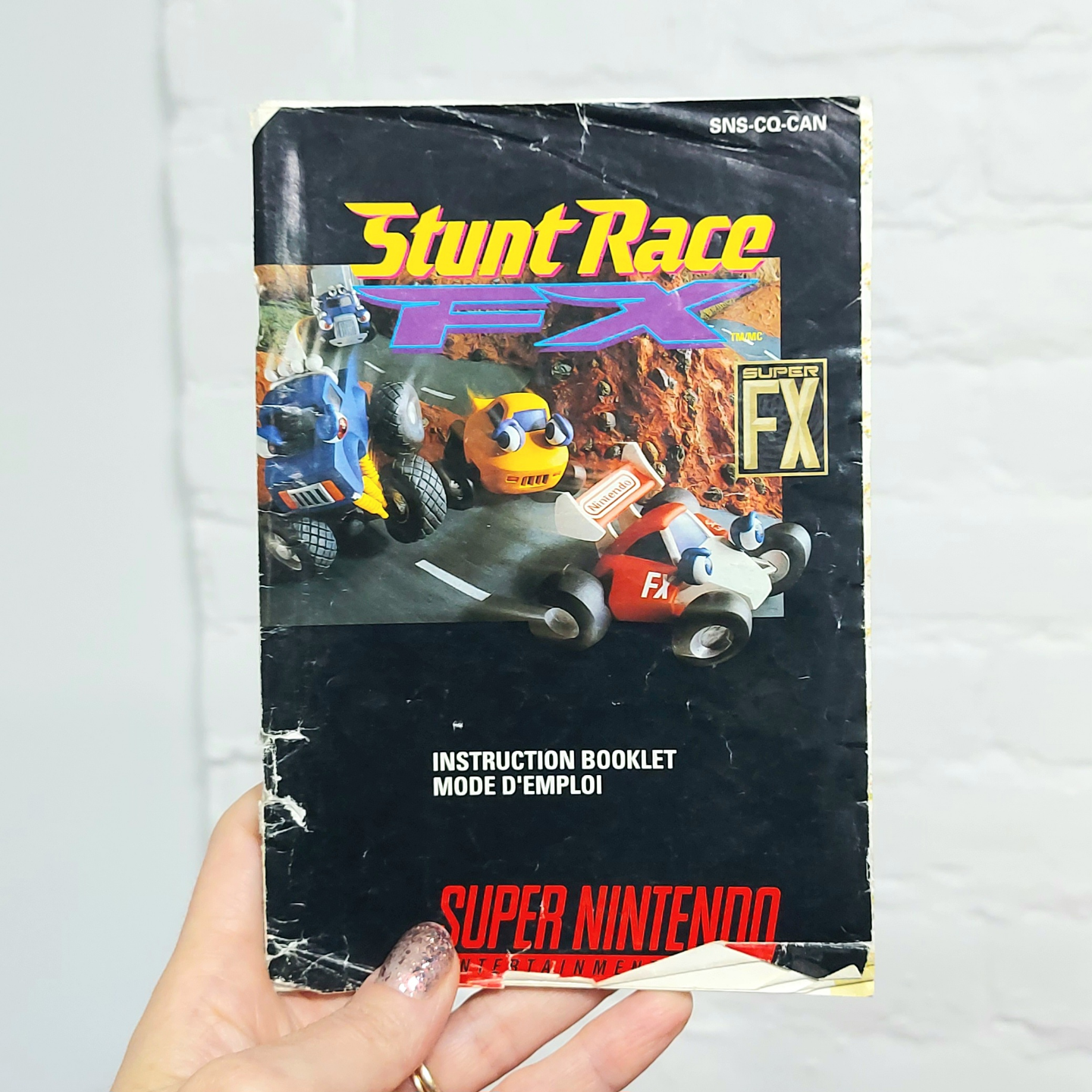 Super Nintendo SNES Stunt Race FX complete - photo 4