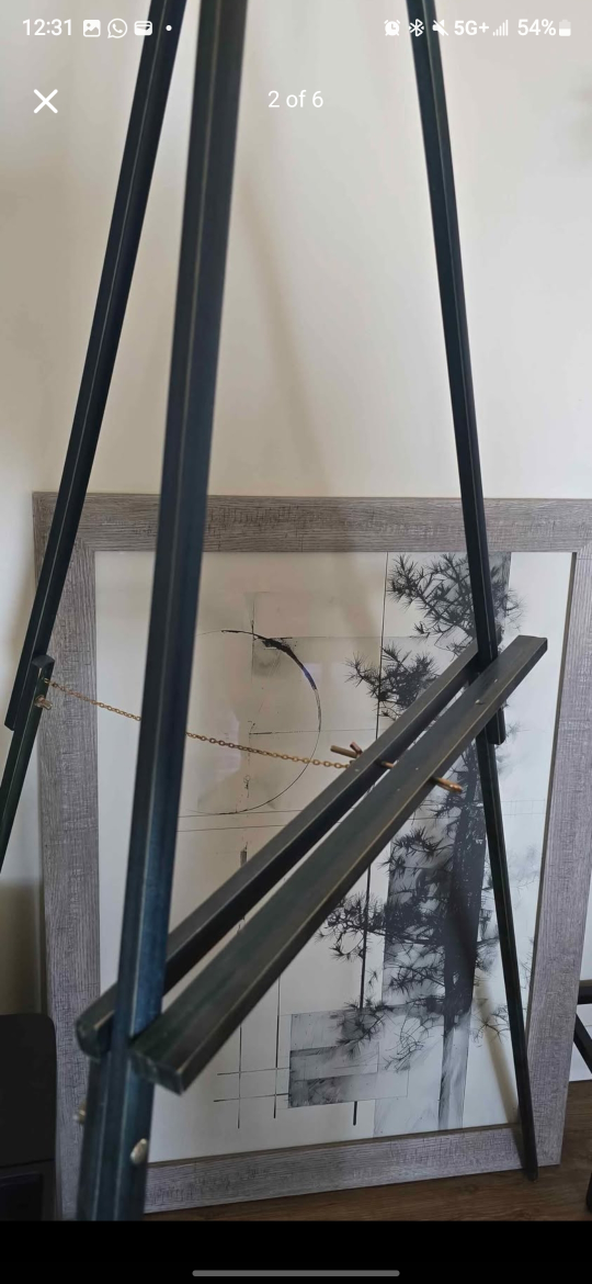 Portable Art Easel - 64" Tall, Holds up to 40" - photo 2