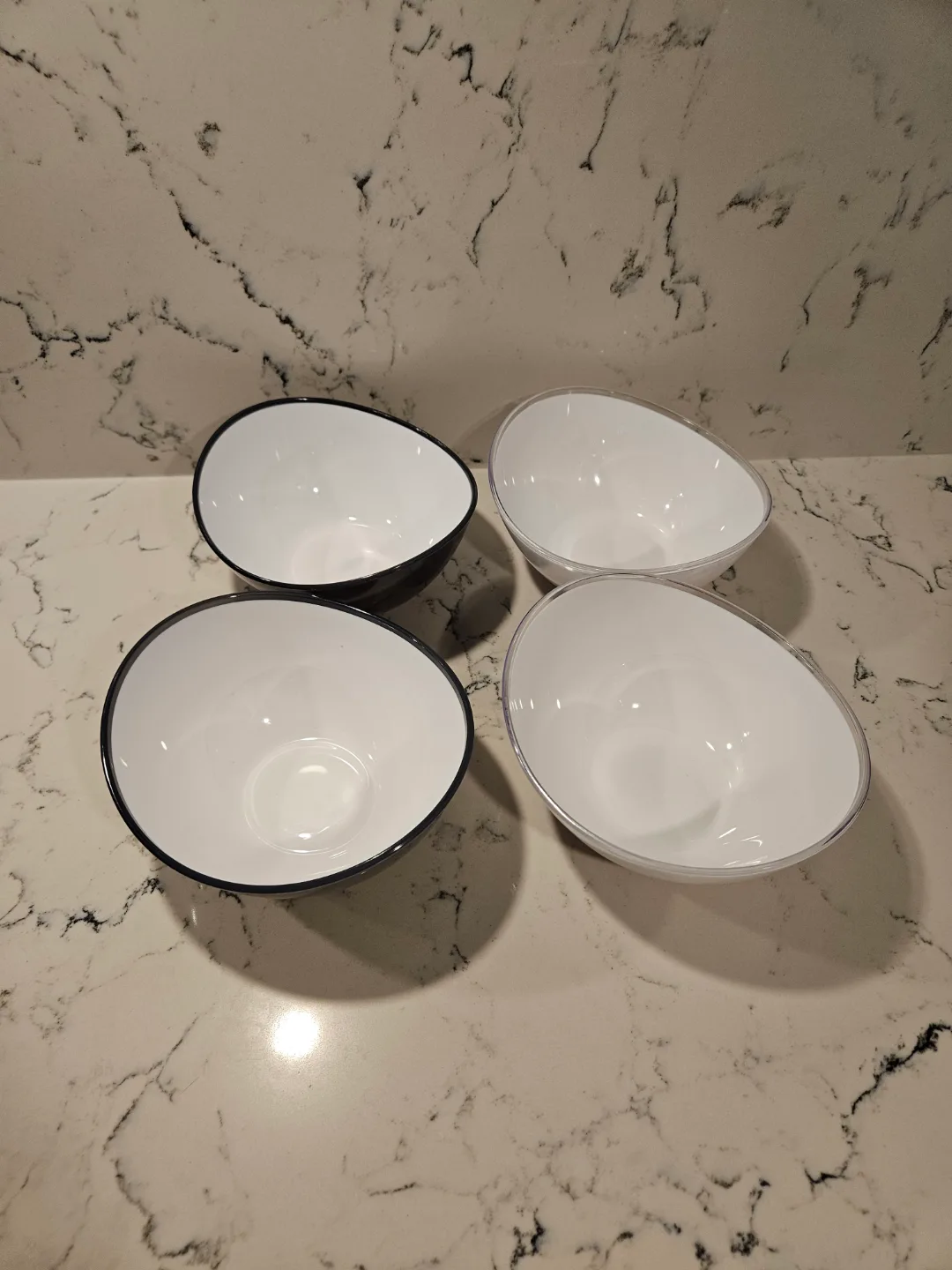 MOVING OUT SALE- Set of four melamine bowls thumbnail