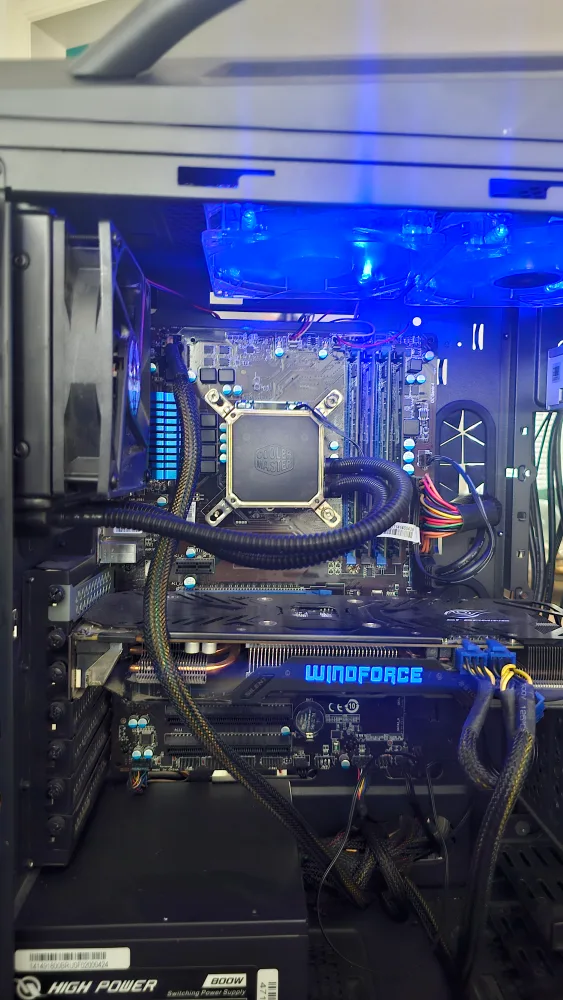 CyberPowerPC Desktop Computer - Blue LED Lighting thumbnail