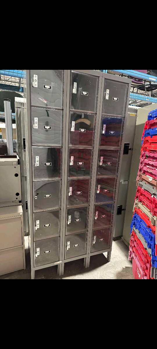 Uline Clear Door Locker Set