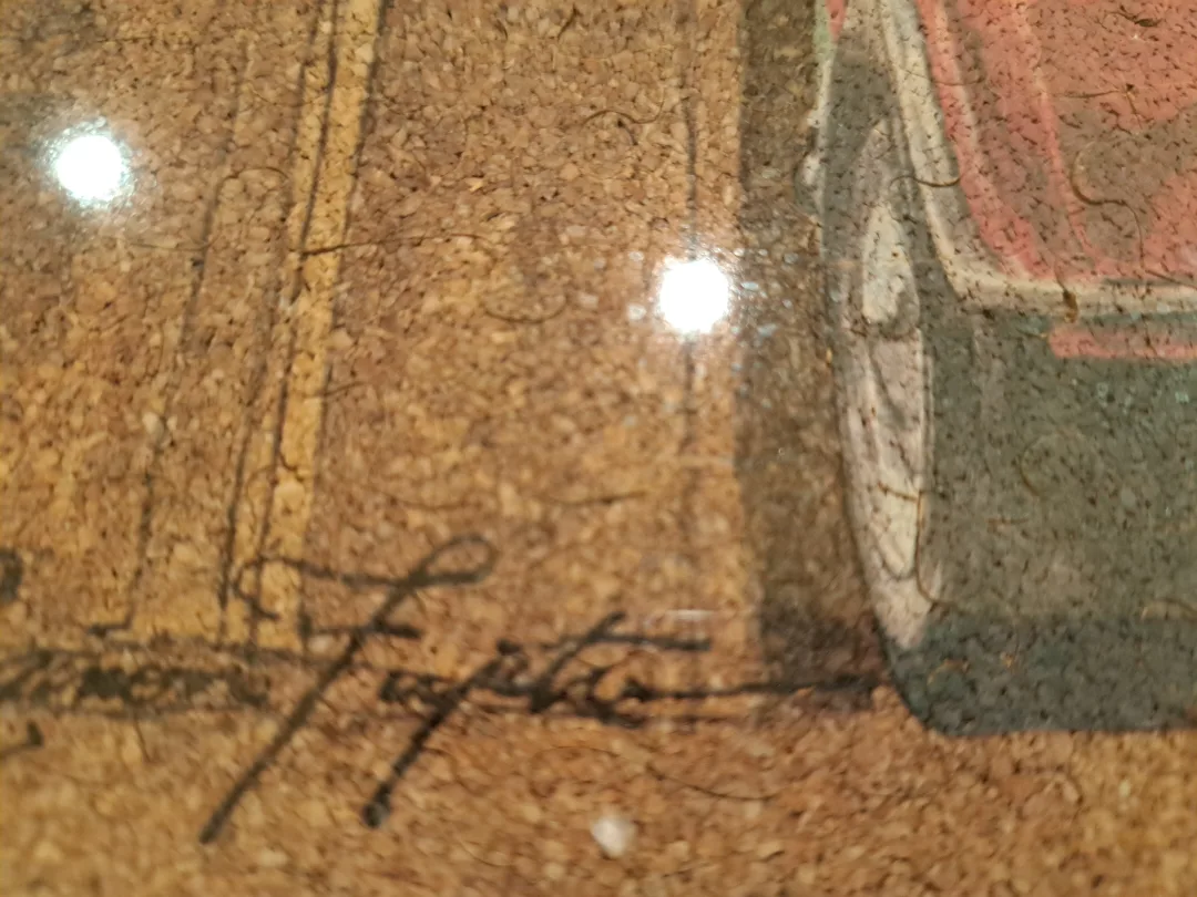 15"x20" Framed Mini Cooper Cork Puzzle image indicator(2)