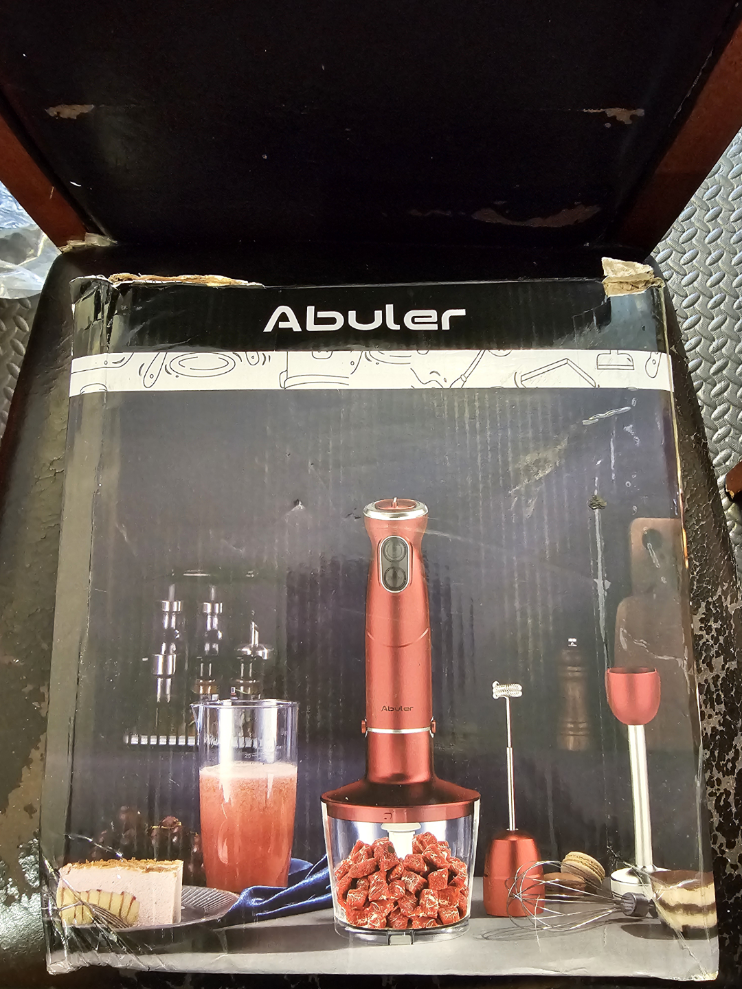 Abuler 5-in-1 800W Handheld Mixer