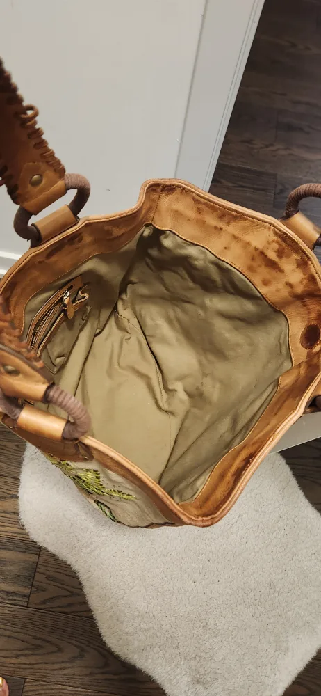 Uniquely Designed bohemian embroidered hobo bag image indicator(3)