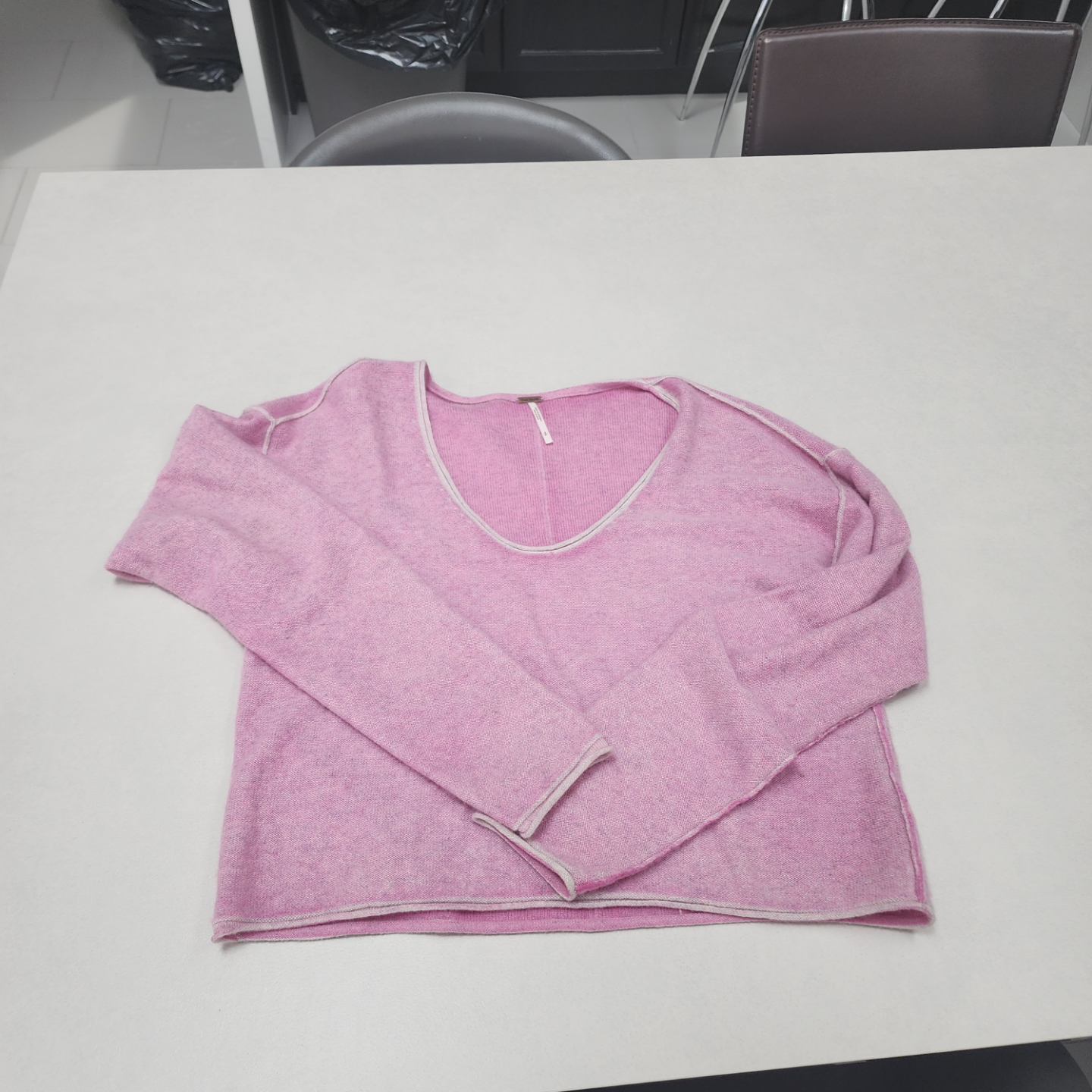 Free People Pink Sweater 100% Cashmere - photo 2