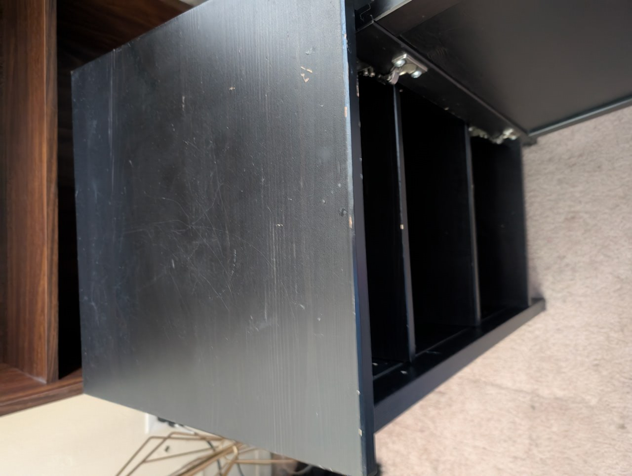 night stand book shelves small appliances - photo 3