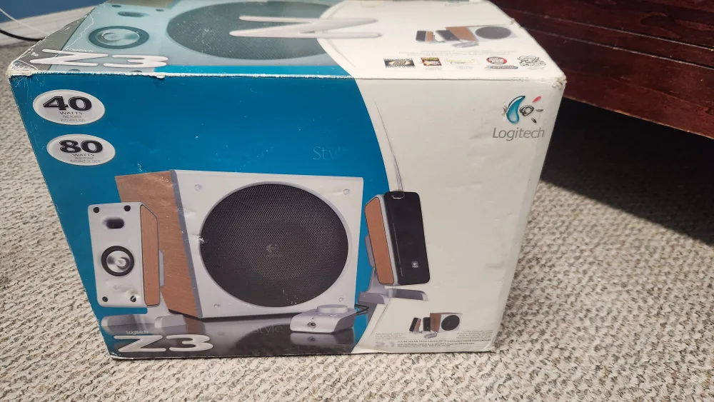 Logitech 2.1 Speaker System - New in Box image indicator(9)