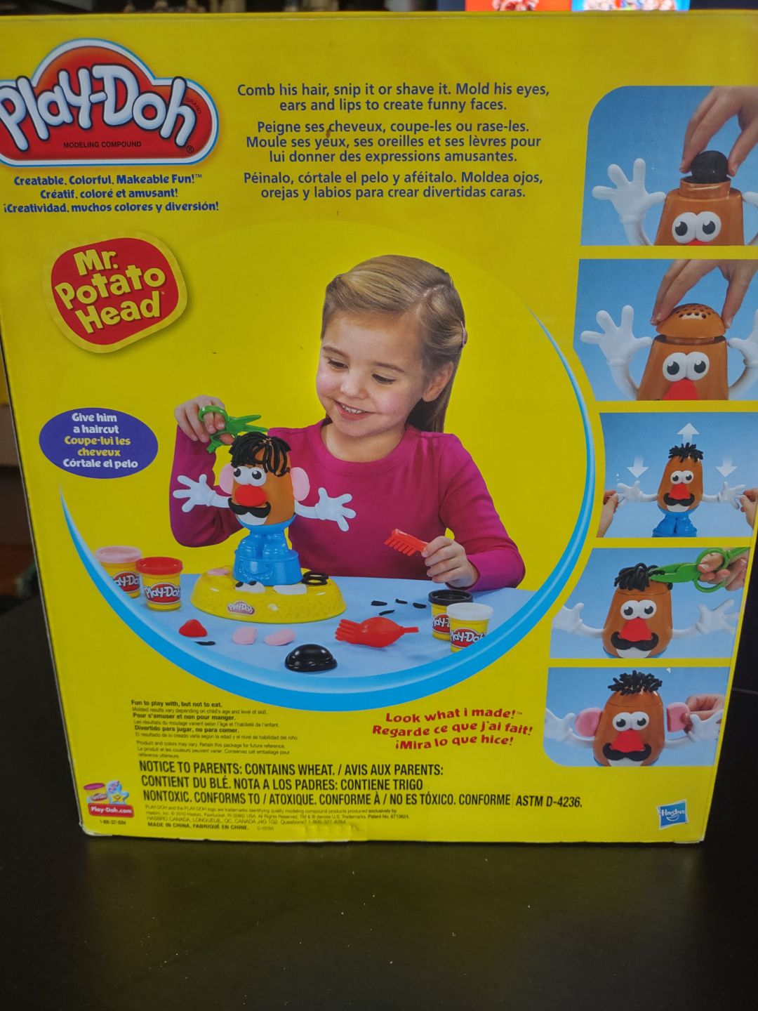 Play-Doh Mr. Potato Head Shape-a-Spud Playset - photo 3