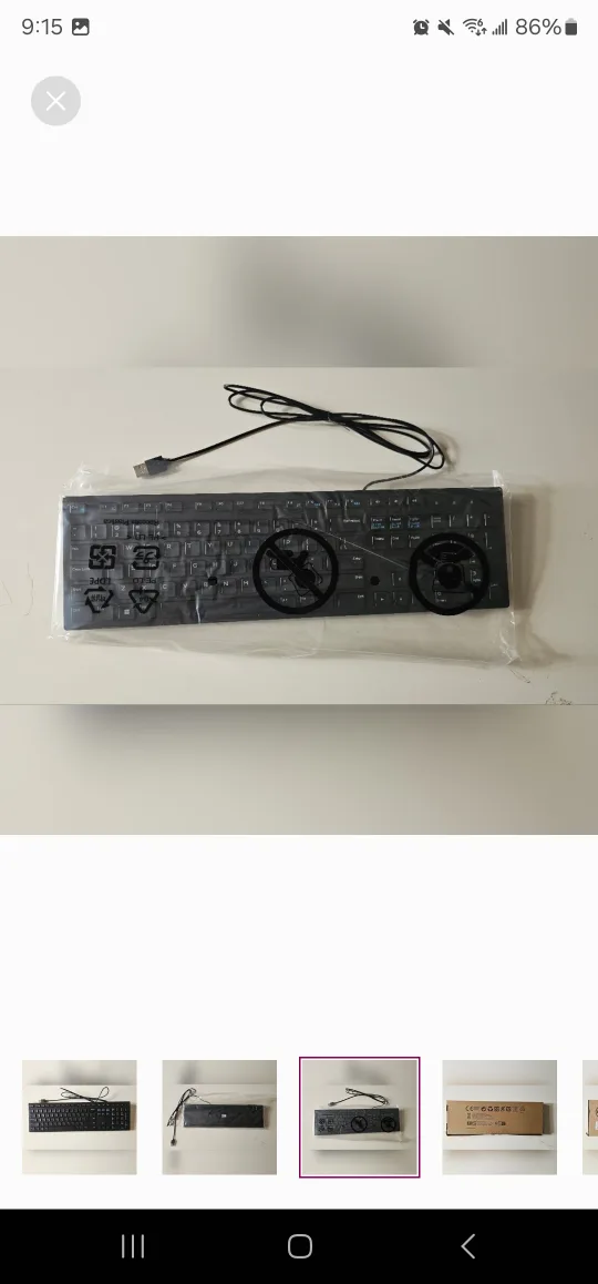 Dell Wired Keyboard and Mouse Combo 🥕💚 image indicator(3)