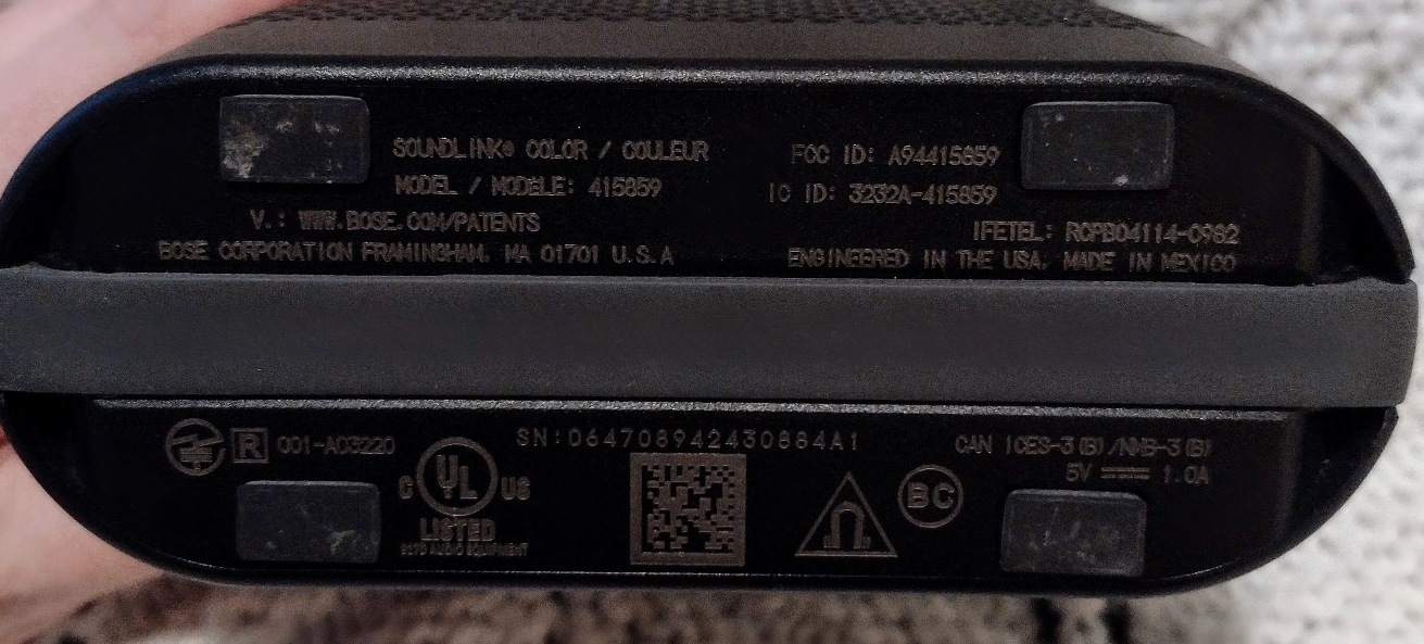 Bose SoundLink Color Portable Speaker Black 415859 Bluetooth - photo 5