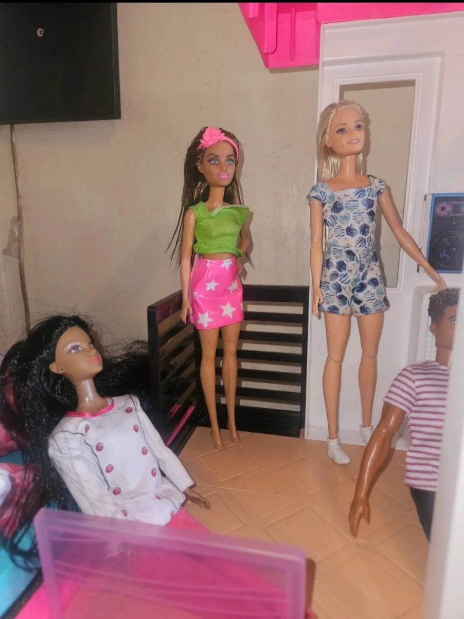Barbie Dreamhouse with Dolls and Accessories image indicator(3)