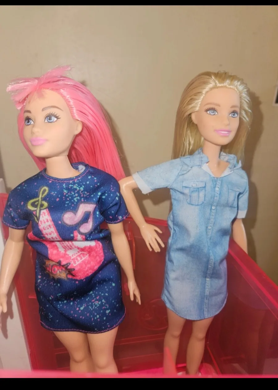 Barbie Dreamhouse with Dolls and Accessories image indicator(7)