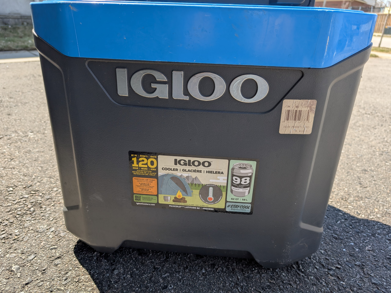 Igloo 120 Can Rolling Cooler - photo 3