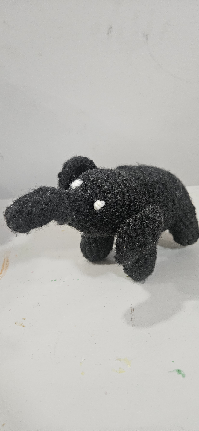 🧡Handmade Crochet Elephant Toy / Amigurumi  elephant toy - photo 4