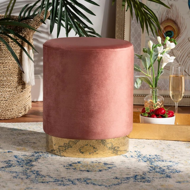 Pink Rocking Chair with Ottoman – Cozy & Stylish - photo 4
