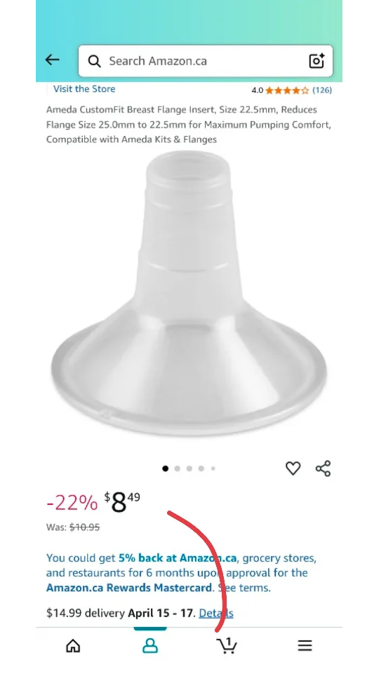 New Ameda,  real price Plus 300 $  Breast Pump resize image indicator(2)