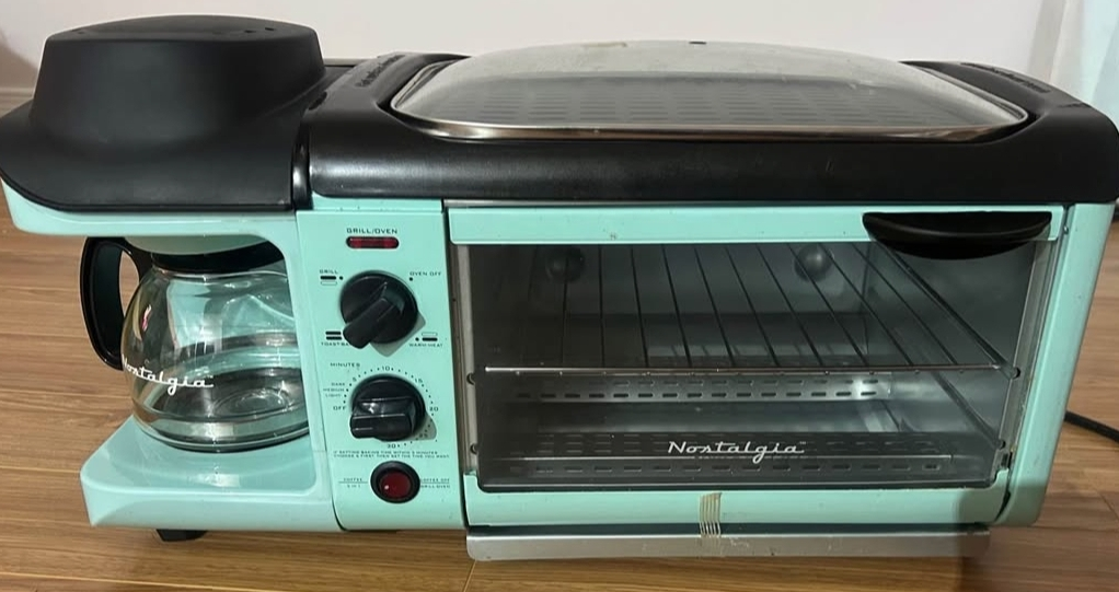 Nostalgia Retro 3-in-1 Breakfast Station - Aqua - photo 2