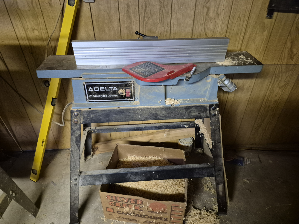 Delta 6" Motorized Jointer
