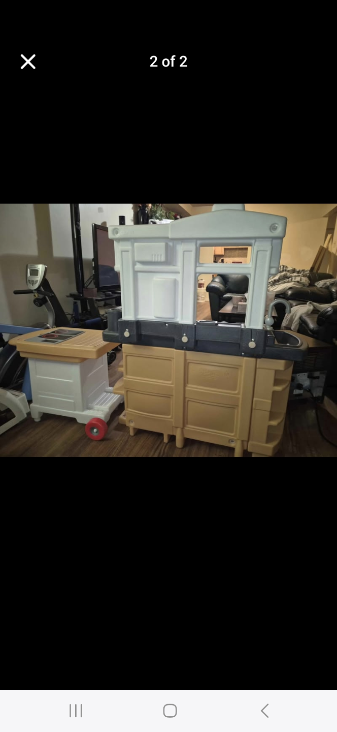 Little Tikes Kitchen Playset with Rolling Cart - photo 2