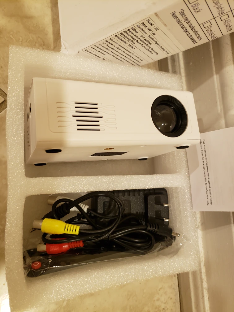 Mini LED Projector - Portable Home Theatre - photo 2