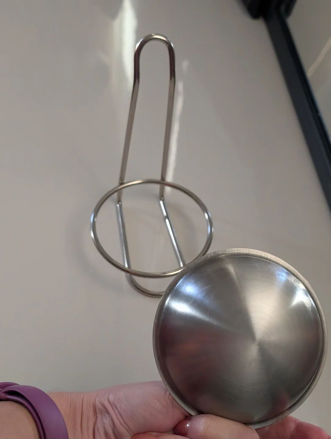 Stainless Steel Spoon Rest 💚 image indicator(4)