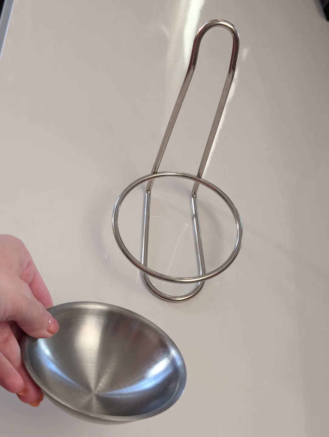 Stainless Steel Spoon Rest 💚 image indicator(5)