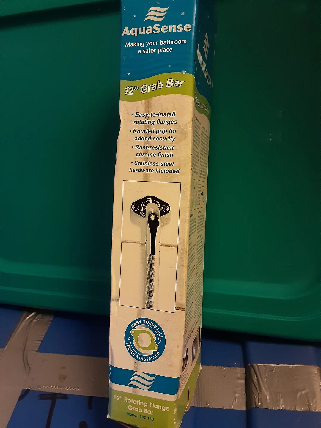 AquaSense 12" Grab Bar - New in Box thumbnail