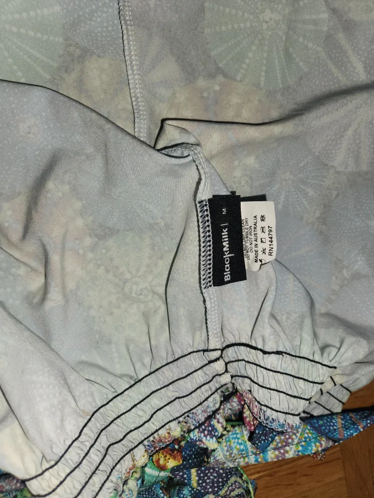 BlackMilk Clothing Sea Urchin Print Shorts with Tie Waist image indicator(7)