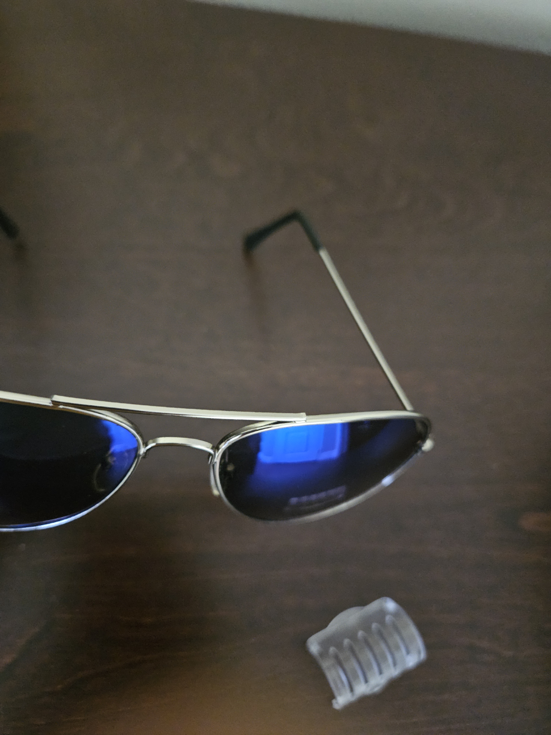 Ray-Ban Aviator Sunglasses - Blue Gradient Lenses - photo 4