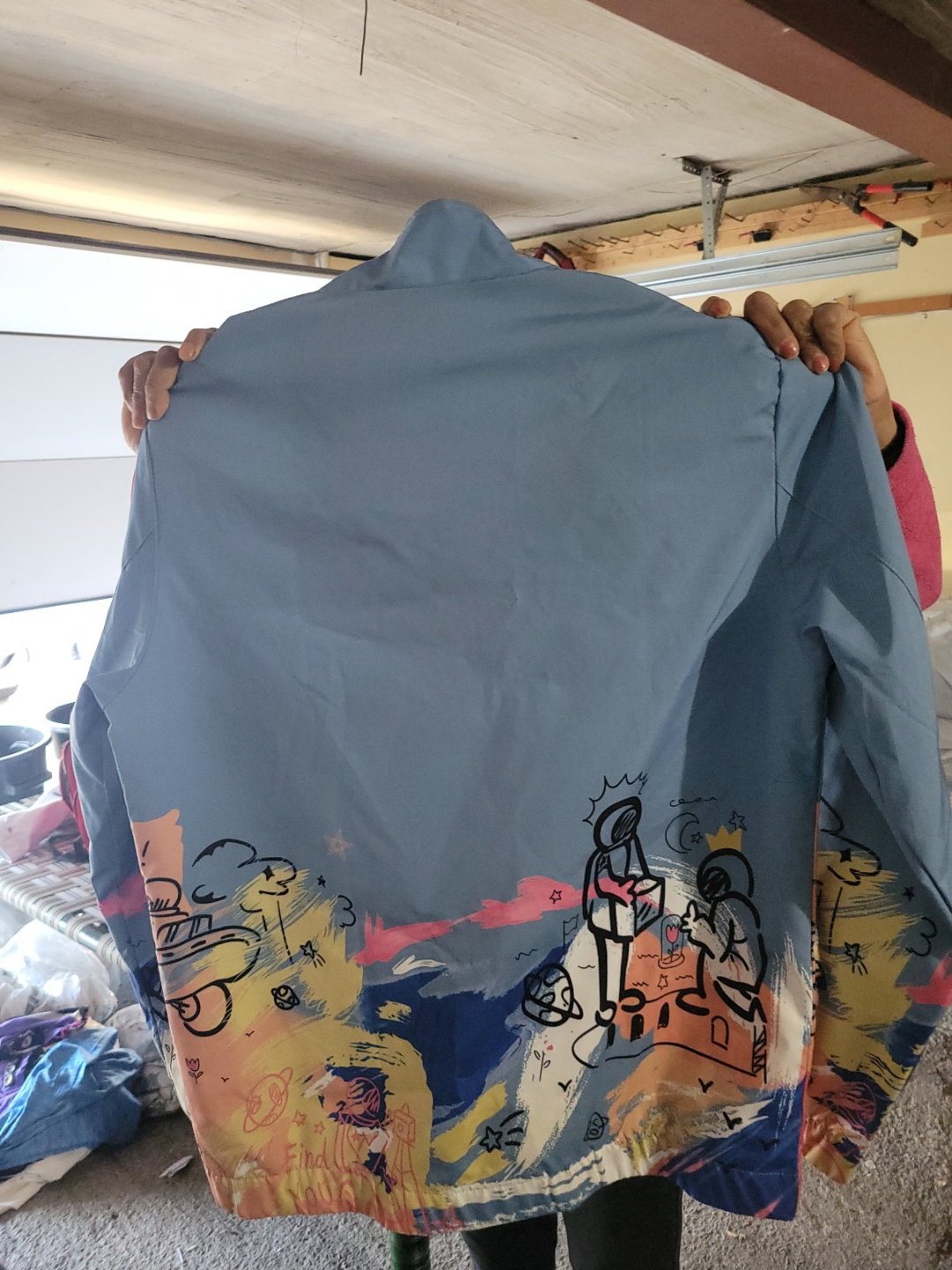 Unique Astronaut-Themed Zip-Up Jacket - photo 2