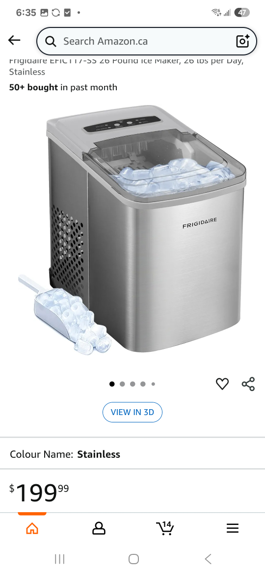 Frigidaire 26 Pound Portable Ice Maker