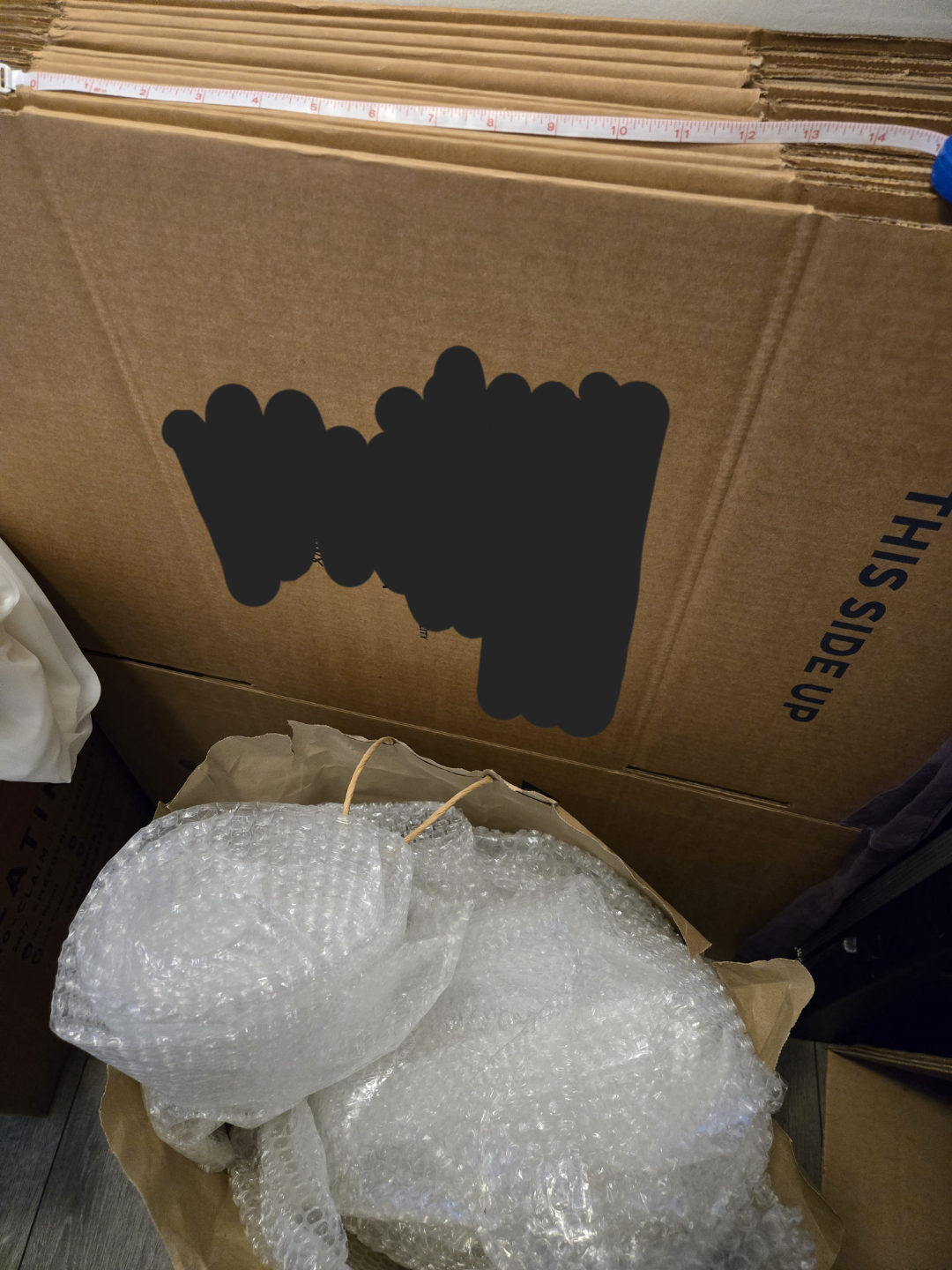 Unused Brand New Moving Boxes and Bulk Bubble Wrap Packagjng