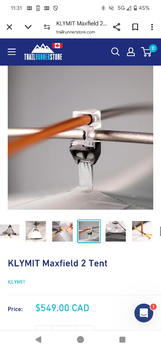 KLYMIT Maxfield 2 Person 3 Season Tent image indicator(3)