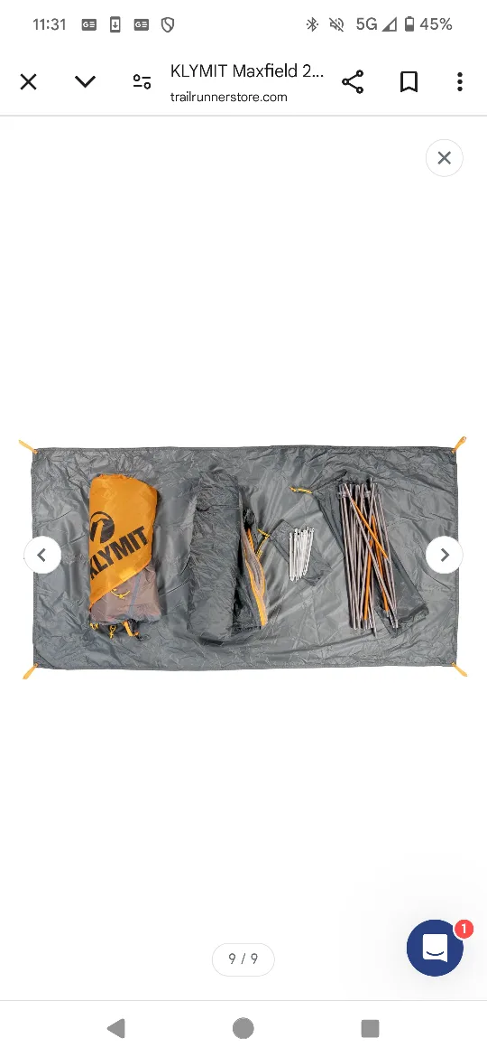 KLYMIT Maxfield 2 Person 3 Season Tent image indicator(5)