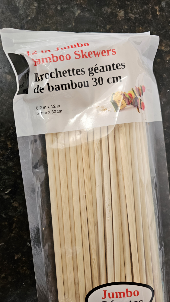 new packed 50 Jumbo Bamboo Skewers - photo 4