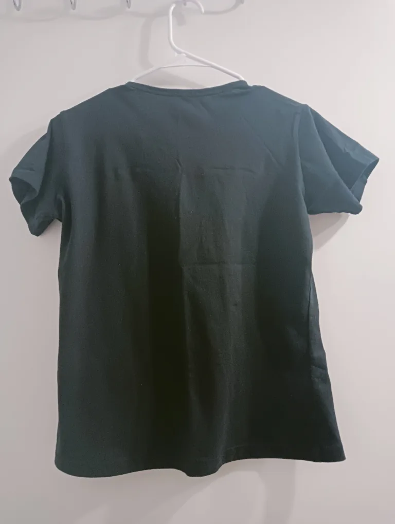 Plain Black T-Shirt image indicator(2)