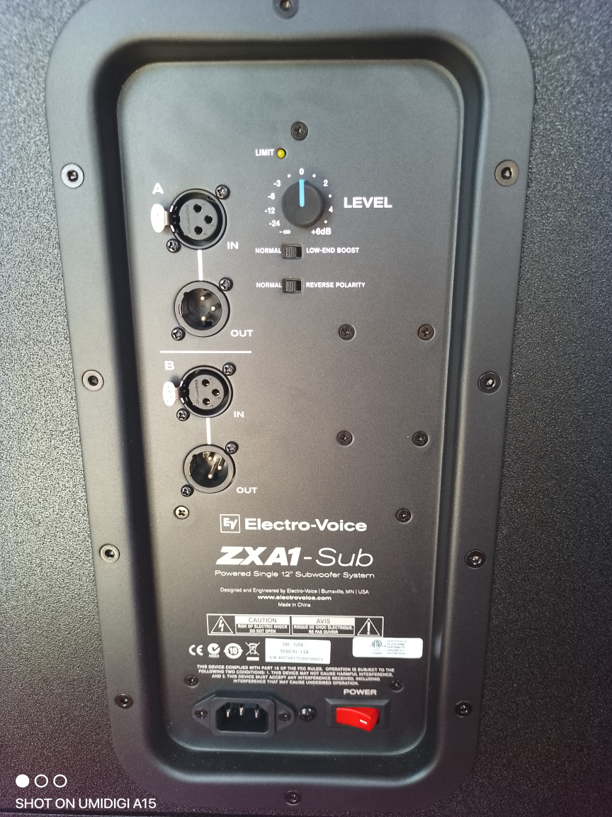 Electro-Voice ZXA1-Sub Powered Subwoofer - photo 2