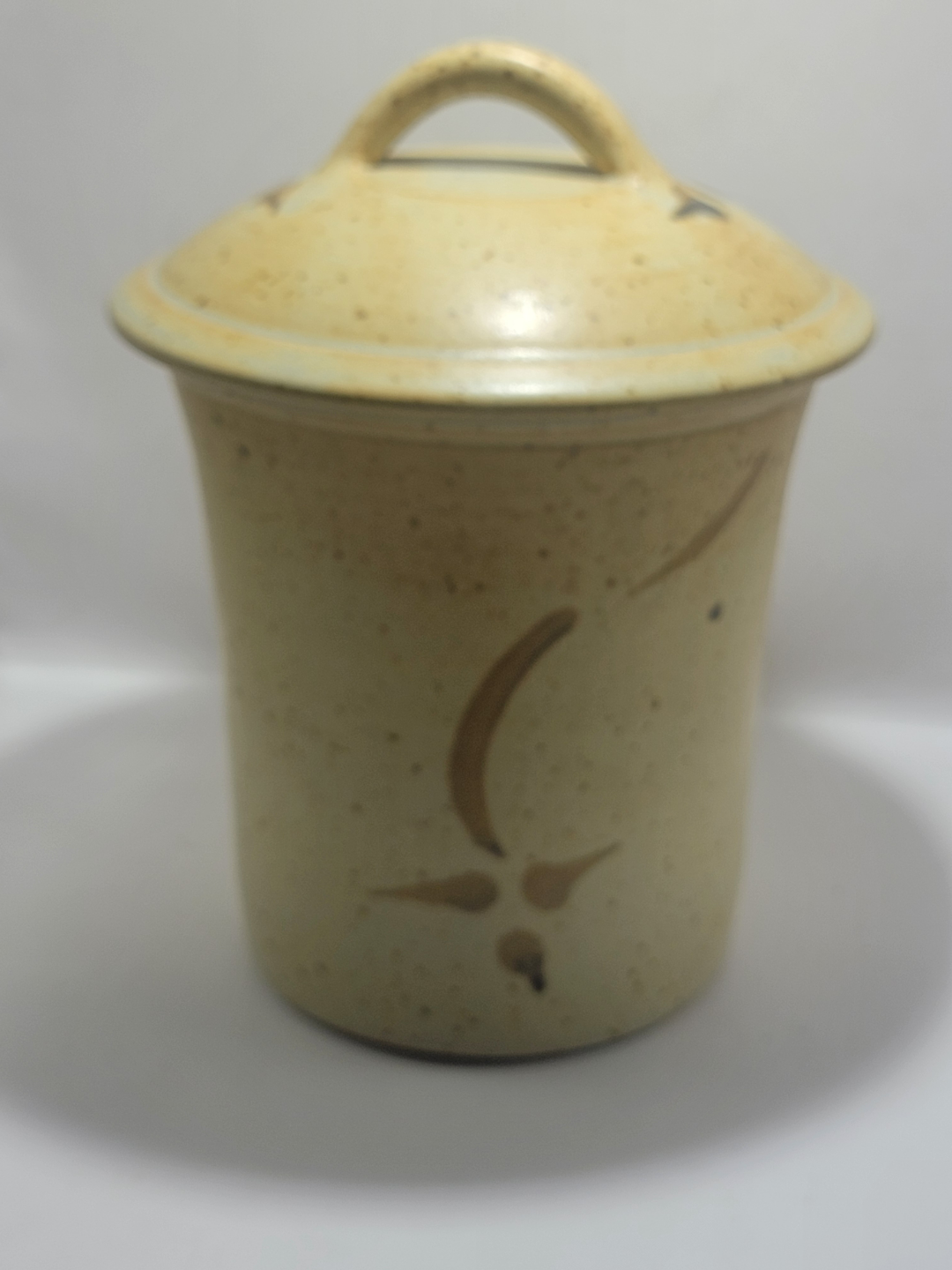 Handcrafted Pottery cannister with Lid - photo 4