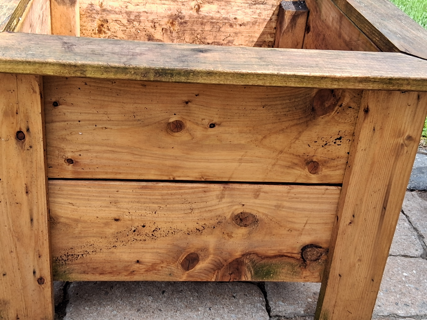Pair of Wooden Planter Boxes