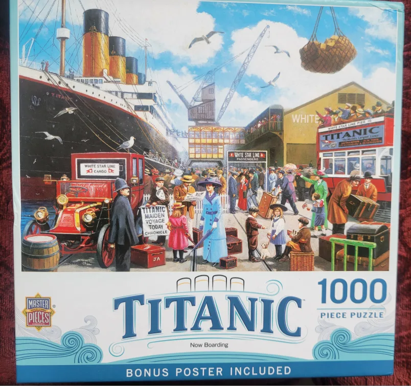 Several 1000-Piece Jigsaw Puzzles - Variety of Themes image indicator(6)
