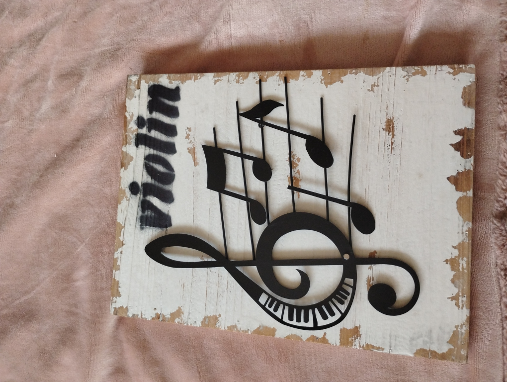 Set of Four Musical Note Wall Decor - photo 2