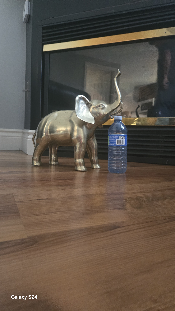 Brass Elephant Figurine
