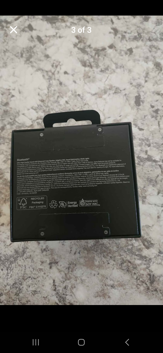 Samsung Galaxy Buds3 Pro - New in Box - photo 3