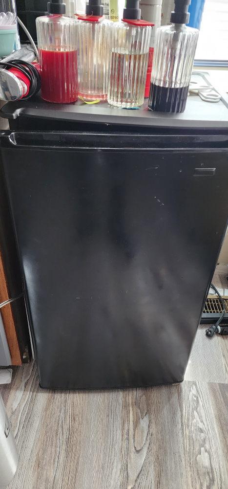 Mini Fridge - Black - Compact Refrigerator