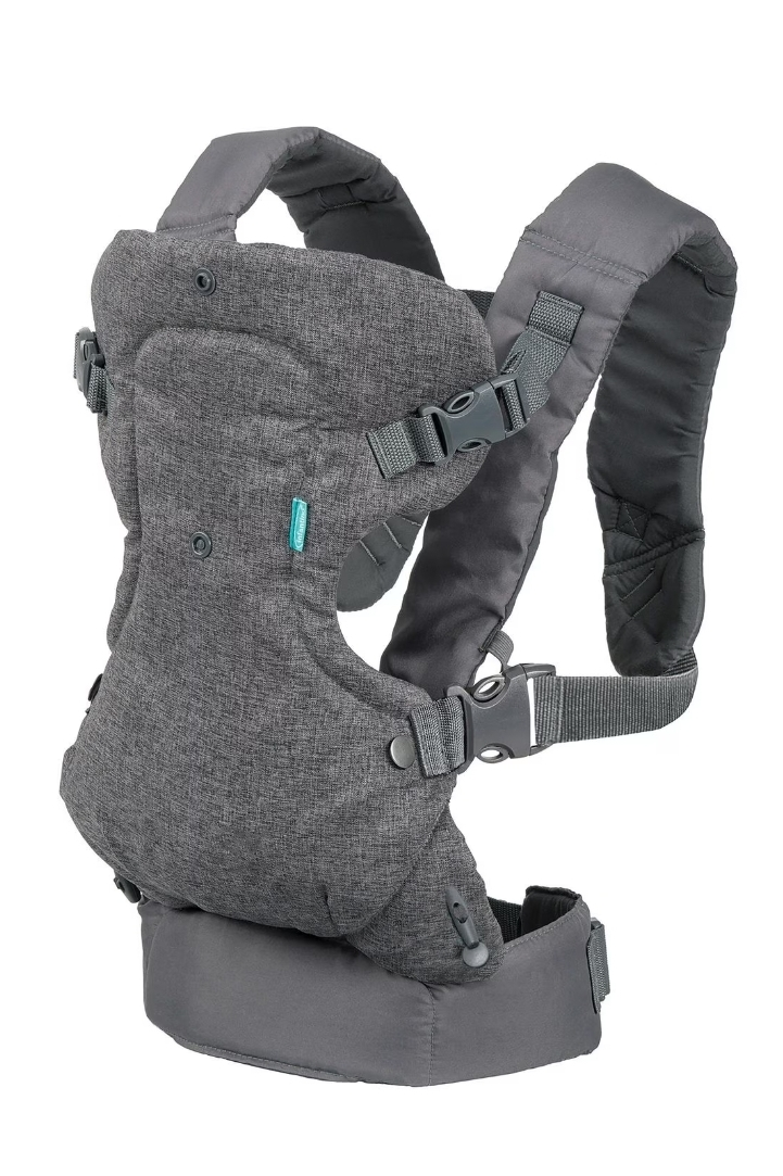 Infantino Flip Advanced 4-in-1 Baby Carrier - Gray - photo 2