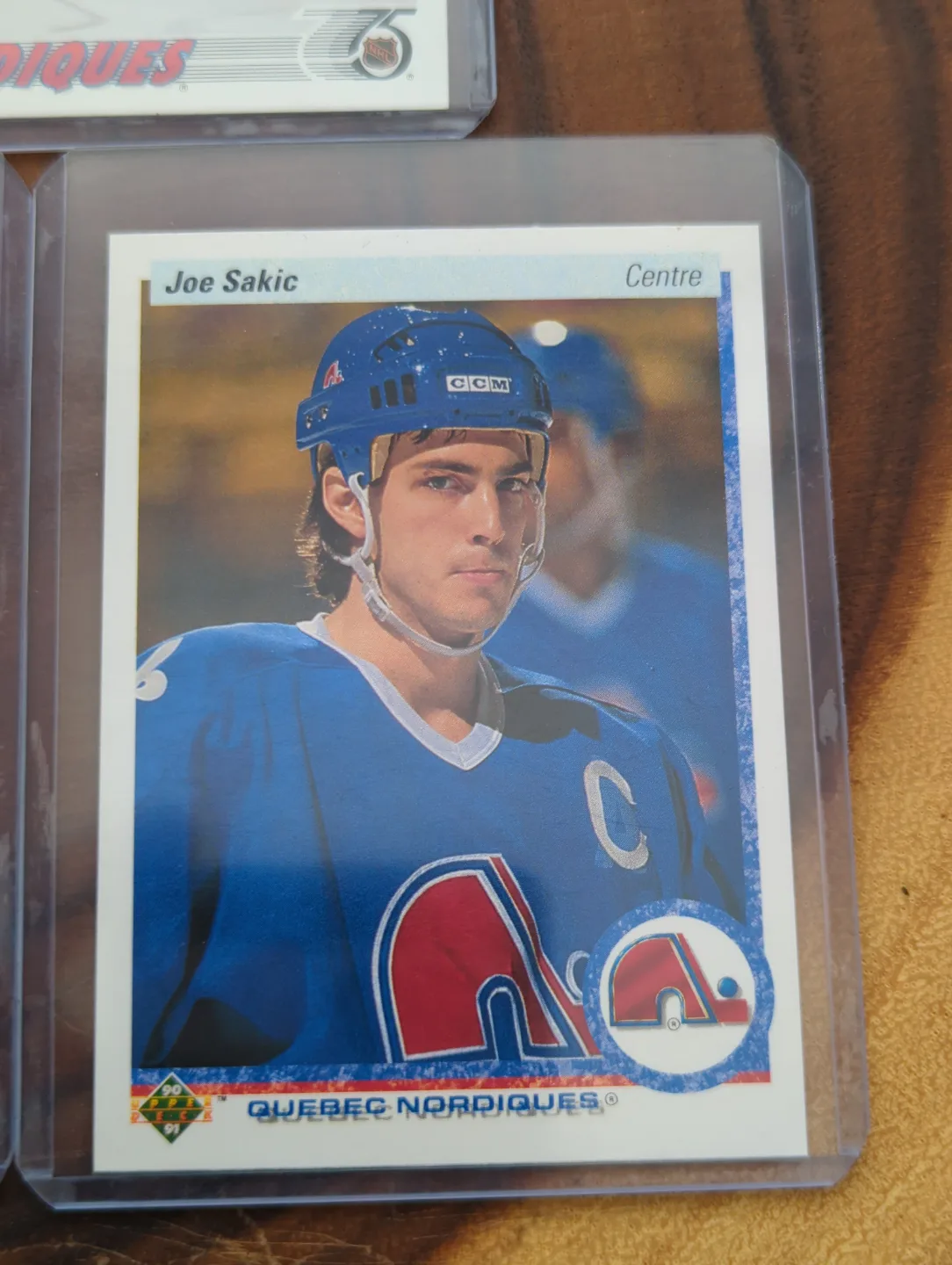 Five Burnaby Joe Sakic Cards (lot 2) image indicator(2)